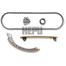 Chit lant de distributie Timing set chain + sprocket OPEL AGILA SUZUKI ALTO VII CELERIO SPLASH SWIFT IV 1.0-1.2LPG 01.08- HEPU HEP21-0444