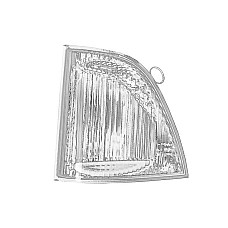 Reflector PB sticla reflectorizanta dreapta Vario OE DB TRUCK 670 826 01 40