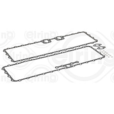 Set garnituri, radiator ulei Garnitura radiator ulei MERCEDES LK/LN2 MK NG O 301 O 302 O 309 O 402 OF OH T2/L UNIMOG 1000 FAP B AGRALE 8000 BELL B GROVE AT LIEBHERR LR PR OM344.948-OM386.981 ELRING EL828181