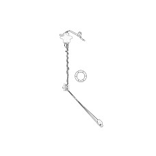 Intrerupator, control nivel combustibil Fuel level sensor JCB 3CX 3CX SITEMASTER 3CX-2 3CX-4 3CXC 3CXS 3CXT 4CX 4CXC 5CX OE JCB 716/30202