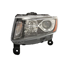Far Headlamp L H11/HB3/W5W/WY28/8W manual JEEP GRAND CHEROKEE IV WK2 01.13-10.16 TYC TYC 20-9530-A0-1