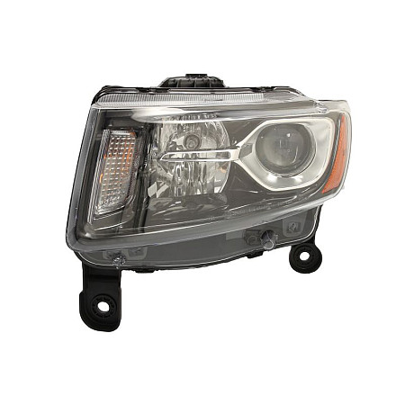 Far Headlamp L H11/HB3/W5W/WY28/8W manual JEEP GRAND CHEROKEE IV WK2 01.13-10.16 TYC TYC 20-9530-A0-1
