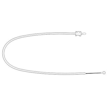 Piesa intermediara, cablu maneta clapeta incalzire Se schimba in 901 833 02 3164 OE MERCEDES 901 833 02 31