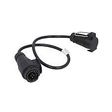 Cablu adaptor, stecher remorca Regulator de presiune a sistemului de remorcare numar pini: 7/13 cu sirma BOSAL BOS022-604