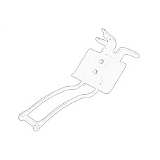 Fixare usa Door limiter rear L/R FORD TRANSIT VI TRANSIT VI FL 08.13- OE FORD 2311702