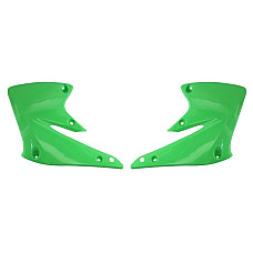 Kituri de plastic Radiator covers colour Green KAWASAKI KX 250 2004-2005 CEMOTO 8410500009 CEM