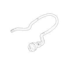 Cuplaj conducta lichid racire Cooling system rubber hose OPEL INSIGNIA A INSIGNIA A COUNTRY 2.0/2.0ALK 07.08-03.17 OE OPEL 20972727