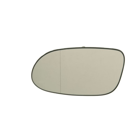Sticla oglinda, oglinda retrovizoare exterioara Sticla oglinda laterala Stanga asferice incalzita alb  MERCEDES CLK A209 CLK C209 06.02-03.10 01.01-03.10 ULO ULO7462-01