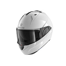 Cati de maxilar Casca Casca basculanta SHARK EVO ES BLANK culoare alb marime M SHARK HE9800E-WHU-M