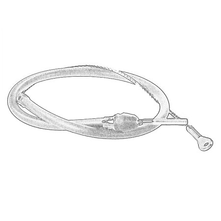 Cablu, frana de parcare Cablu frana de mana 1510mm IVECO DAILY II 8140.43./8140.47/8140.47S 05.91-05.99 OEM 93812534Z