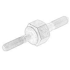 Surub, rola intinzatoare Guide roll bolt roll/alternator CITROEN BERLINGO BERLINGO/MINIVAN C5 I EVASION JUMPER JUMPY XANTIA XSARA XSARA PICASSO LANCIA ZETA PEUGEOT 206 306 307 406 607 2.0D 06.98-12.11 OE PEUGEOT 5703A5