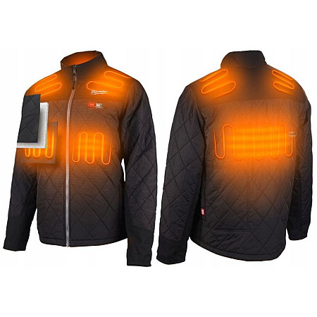 Imbracaminte de protectie si de lucru Jacket size: XXL colour: neagra MILWAUKEE 4933464368