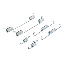 Set accesorii, sabot de frana Set de montaj pantofi de frana TOKICO NISSAN NAVARA NP300 PICK UP TERRANO I TRADE URVAN 2.0-3.0 07.81- QUICK BRAKE QB105-0818