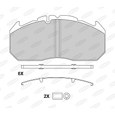 Set placute de frana MERITOR numar WVA: 29030 29113 MAN EL EM F2000 LIONS CITY NG NL NM NU SU TGA UL RVI AGORA IRISBUS CITELIS SETRA 300 D0826LOH06-OM446.931 08.87- BERAL BCV29030BK