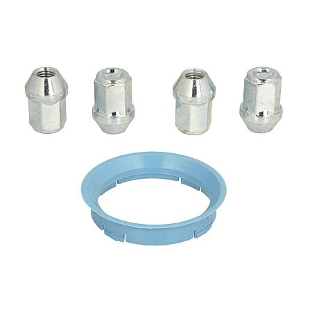 Trusa de montare a jantei de aliaj Fitting kit FZ04 63.3-56.6 N D6 60 cone M12x15 1 kit / 1 wheel - 4 holes ITWHEELS ITW49035