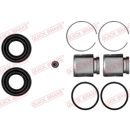 Kit reparare etrier Fata Dreapta/Stanga diametru piston: 43 cu piston CITROEN C-CROSSER C-CROSSER ENTERPRISE MITSUBISHI DELICA / SPACE GEAR GALANT VII GALANT VIII 1.5-3.5 08.84- QUICK BRAKE QB114-5021