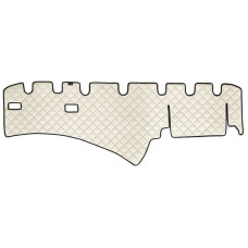 Material pentru plansa de bord Covoras de bord sampanie Piele matlasata EKO ECO-LEATHER Q SCANIA LPGRS PGRT 03.04- F-CORE F-CORE FD01 CHAMP