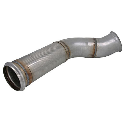 Racord evacuare Exhaust pipe front EURO 5 diameter:127mm/diameter 2:126mm length:657mm RVI MAGNUM VOLVO FH FH16 FM 10.8D/12.8D/16.1D 01.03- CLAMP VO235SA