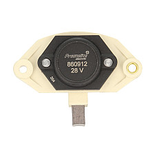 Regulator, alternator EN Alternator voltage regulator 24V 35A CASE CUMMINS DAF FORD IVECO KHD MAN MERCEDES SCANIA VOLVO MAN E2000 TGM I 05.00- PRESTOLITE ELECTRIC PE 860912