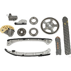 Chit lant de distributie Timing set chain + sprocket MAZDA 3 6 CX-5 2.2D 04.12- HERTH+BUSS JAKOPARTS J1193008