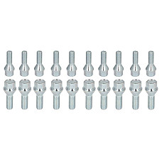 Trusa de montare a jantei de aliaj Fitting kit BOLT-KIT B M12x125x28 K17 1 kit / 4 wheels - B/N qty 16 MAK MAK 8000000969