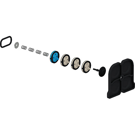 Burduf, ghidaj etrier Kit de reparare a valvelor patru circuite WABCO 934 714 925 2