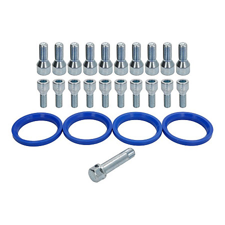Trusa de montare a jantei de aliaj Fitting kit EX 72x571 B STAR M14X15x28 + STAR TOOL K17 1 kit / 4 wheels - B/N qty 20 MAK MAK 8000000757