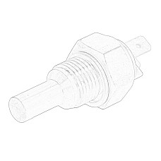 Senzor,temperatura lichid de racire Temperature sensor PERKINS PERKINS 2755885