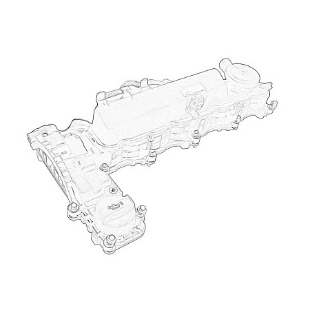 Culbutor Capac Rocker cover gasket stopper DS DS 4 DS 5 DS 7 CITROEN C4 GRAND PICASSO II C4 II C4 PICASSO II C4 SPACETOURER C5 AIRCROSS C5 III DS4 DS5 GRAND C4 SPACETOURER JUMPER 2.0D 04.09- OE PEUGEOT 9806147980