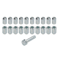 Trusa de montare a jantei de aliaj Fitting kit NUT-KIT N STAR M12X15 + STAR TOOL K21 1 kit / 4 wheels - B/N qty 20 MAK MAK 8050000504