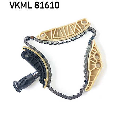 Chit lant de distributie Timing set chain + elements AUDI A3 A4 B8 A5 Q3 Q5 TT SEAT ALHAMBRA ALTEA ALTEA XL EXEO EXEO ST LEON TOLEDO III SKODA OCTAVIA II SUPERB II YETI VW BEETLE 1.8/2.0 09.04- SKF VKML 81610
