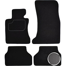 Covoras podea textil Floor mats Velours 4 pcs front/rear set colour grey BMW 5 E60 12.01-03.10 Saloon MAMMOOTH MMT A041 BM160 PRM 02