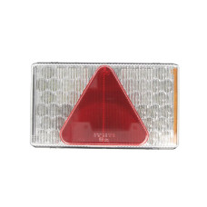 Stop spate Rear lamp R MULTI LED LED 24V with indicator with fog light reversing light with stop light parking light triangular reflector side clearance ASPOCK A24-7730-707
