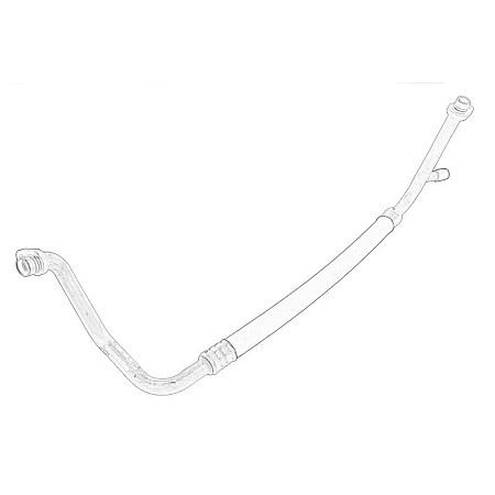 Conducta inalta presiune,aer conditionat Air conditioning hose/pipe FWD vehicles for R134A refrigerant NISSAN NV400 OPEL MOVANO B RENAULT MASTER III 2.3D 02.10- OE RENAULT 92 45 494 62R