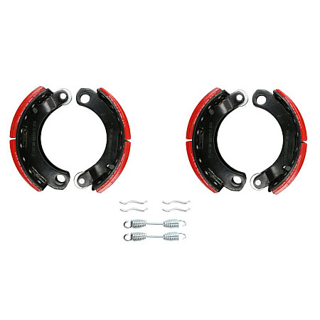 Set accesorii, saboti frana parcare Brake shoe fitting set set for axle SMB SAE-SMB SMB9317804