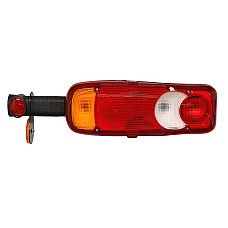 Stop spate Rear lamp R with indicator with fog light reversing light with stop light parking light triangular reflector with extension arm lamp connector: Rear AMP 7PIN Bayonet VIGNAL VAL153670
