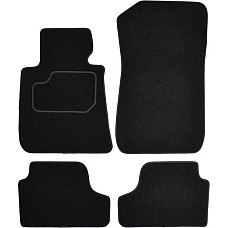 Covoras podea textil Floor mats Velours 4 pcs front/rear set colour neagra BMW 3 E93 12.06-12.13 Cabriolet MAMMOOTH MMT A041 BM115 PRM 01