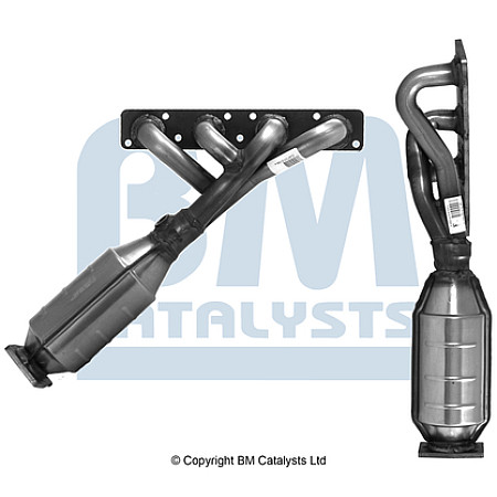 Catalizator EURO 4 BMW 1 E81 1 E87 3 E90 3 E91 1.6/2.0 06.04-12.11 BM CATALYSTS BM91184H