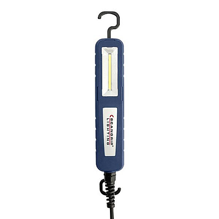 Lanterne portabile Portable workshop lamp led wired SUPERFORM light source type COB LED light beam 750lm cable length: 5m SCANGRIP SG03.5406