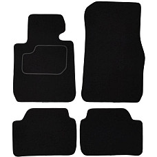 Covoras podea textil Floor mats Velours 4 pcs front/rear set colour neagra BMW 1 F20 07.11-06.19 Saloon MAMMOOTH MMT A041 BM20 PRM 01