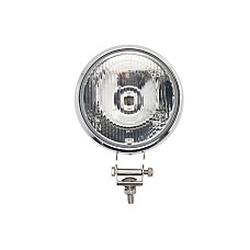 Far Universal headlamp L/R long-range H3 12/24V diameter 160mm transparent metal chrome WESEM 0611.44910.02