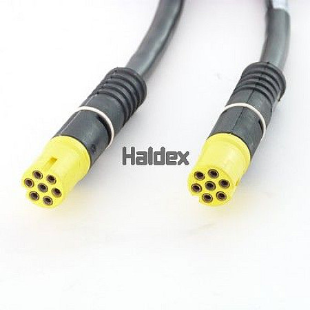 Cablu legatura, frana electronica Furtun conector deteriorat 21x30mm metal HALDEX 814041051
