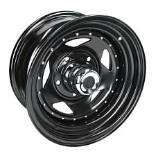 Janta Off-road; 16inch; rim fitting ET -50; bolt spacing 5x127; locating hole diameter 72mm; width 10inch; finish paintwork; colour neagra; uz pe circuit JEEP - SPEEDMAX SPBF-J14