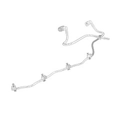 Furtun, supracurgere combustibil Fuel overflow pipe CITROEN JUMPER II FIAT DUCATO FORD TRANSIT PEUGEOT BOXER 2.2D 04.06- OE FIAT 9660645280