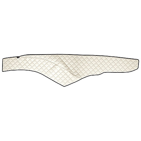 Material pentru plansa de bord Covoras de bord cabina lata 250 cm sampanie Piele matlasata EKO ECO-LEATHER Q MERCEDES ACTROS MP4 / MP5 07.11- F-CORE F-CORE FD04 CHAMP