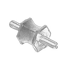 Surub, sistem de esapament cauciuc pentru ureche OE IVECO 500363144