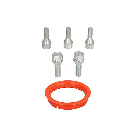 Trusa de montare a jantei de aliaj Fitting kit FZ21 74.1-63.4 B B13 60 cone M14x15 L28 1 kit / 1 wheel - 5 holes ITWHEELS ITW49053