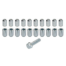 Trusa de montare a jantei de aliaj Fitting kit NUT-KIT N STAR 1/2 UNF + STAR TOOL K21 1 kit / 4 wheels - B/N qty 24 MAK MAK 8050000065