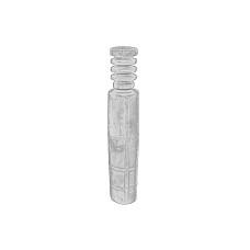 Tampon cauciuc, suspensie Shock absorber assembly kit rear NISSAN CUBE MICRA III NOTE TIIDA 1.4-1.8 01.03- OE NISSAN 552403U000