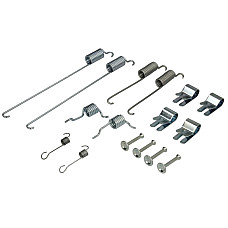 Set accesorii, sabot de frana Set de montaj pantofi de frana LUCAS LAND ROVER FREELANDER I 1.8/2.0D 02.98-10.06 QUICK BRAKE QB105-0829